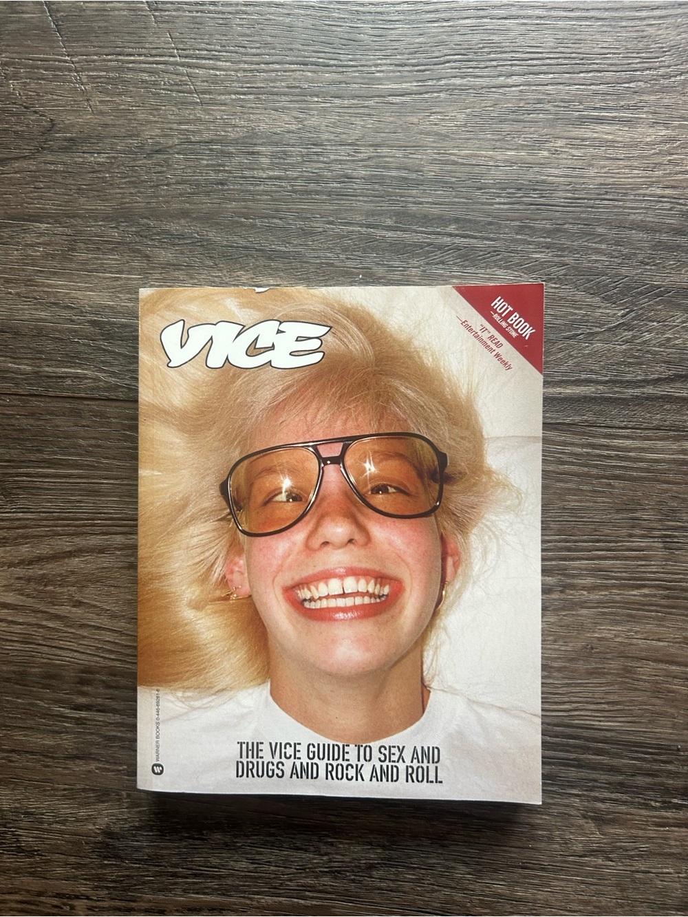 Urban Outfitters Blonde and White Magazine-Style Back Cover